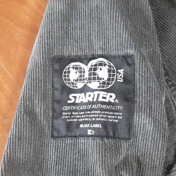 [BUNJANG] Starter Oversized Corduroy Shirt / 스타터 오버핏 골덴 셔츠