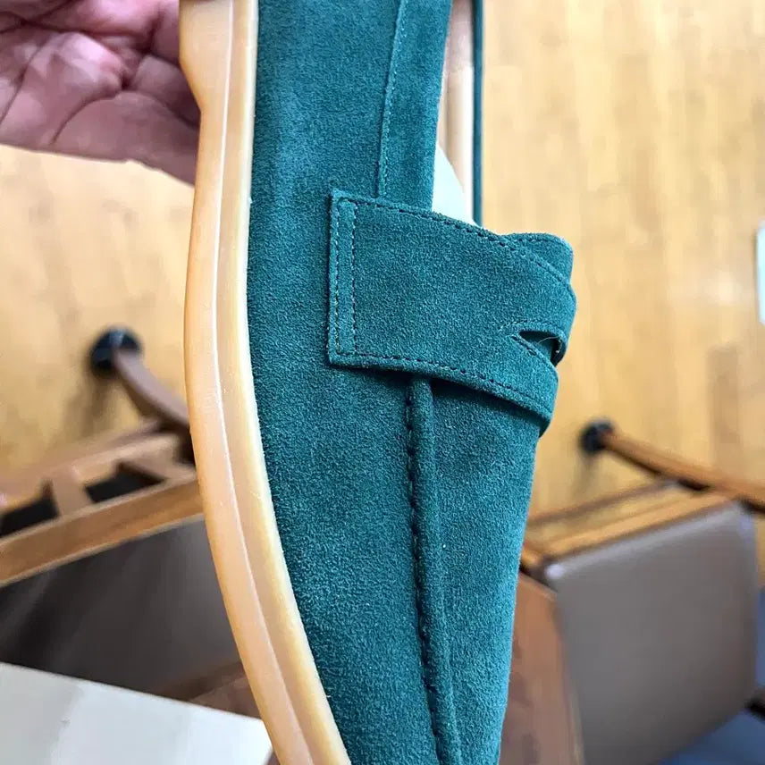 [SOLD OUT] 스웨이드 로퍼 275 그린