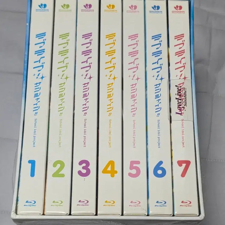 [SOLD OUT] 초특가 블루레이 러브라이브 선샤인 VOL.1-7 전권세트 UFE