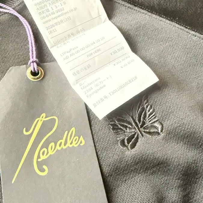 [BUNJANG] Needles Dolman Track Jacket Black L / 니들스 돌먼 트랙자켓 블랙 L 가격내림