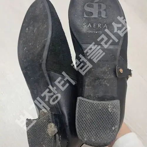 [BUNJANG] Suede Ankle Boots Black (Used) / 스웨이드 앵클 부츠 250/Black (착샷O)