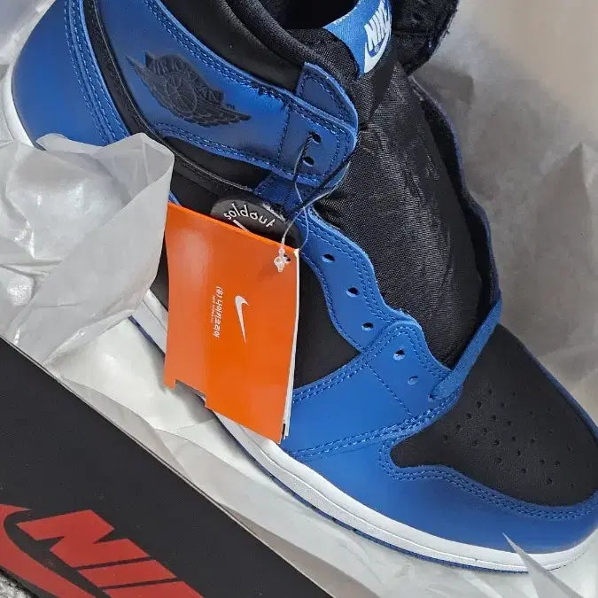 [BUNJANG] Jordan 1 Retro High OG Dark Marina Blue Sneakers / 조던 1 레트로 하이 OG 다크 마리나 블루