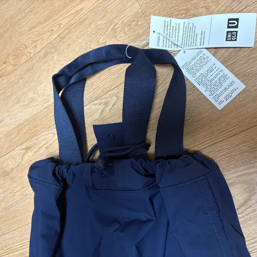 [SOLD OUT] 새상품 ) 유니클로 U드로우스트링 백팩 / 블루
