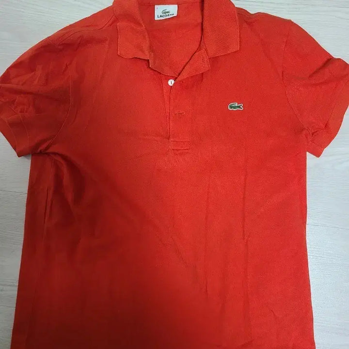 [SOLD OUT] 라코스테 오렌지색 반팔 폴로티
