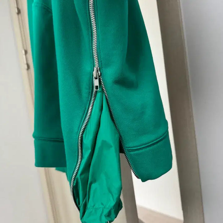 [BUNJANG] Juun.J Apple Green Hoodie / 준지 애플그린 후드티