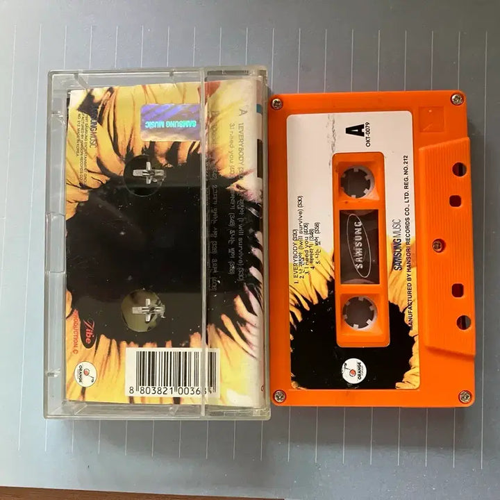 [BUNJANG] Unknown Sunflower Cassette Tape / 진주1집 해바라기 카세트테이프