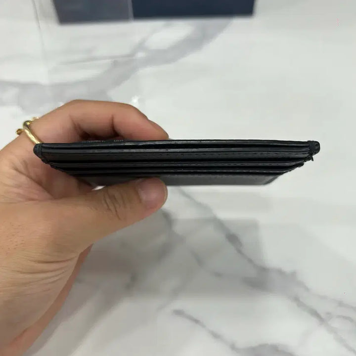 [SOLD OUT] {정품} 디올 오블리크 새들 카드지갑 블랙