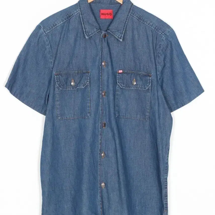 [BUNJANG] HUGO BOSS Elpy Jean Denim Shirt / HUGO BOSS Elpy Jean Denim Shirt Men