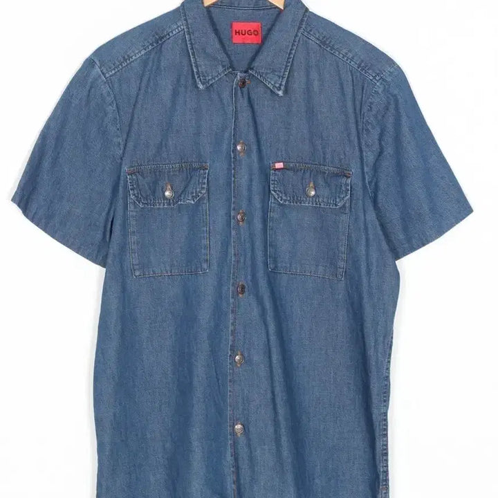 [BUNJANG] HUGO BOSS Elpy Jean Denim Shirt / HUGO BOSS Elpy Jean Denim Shirt Men