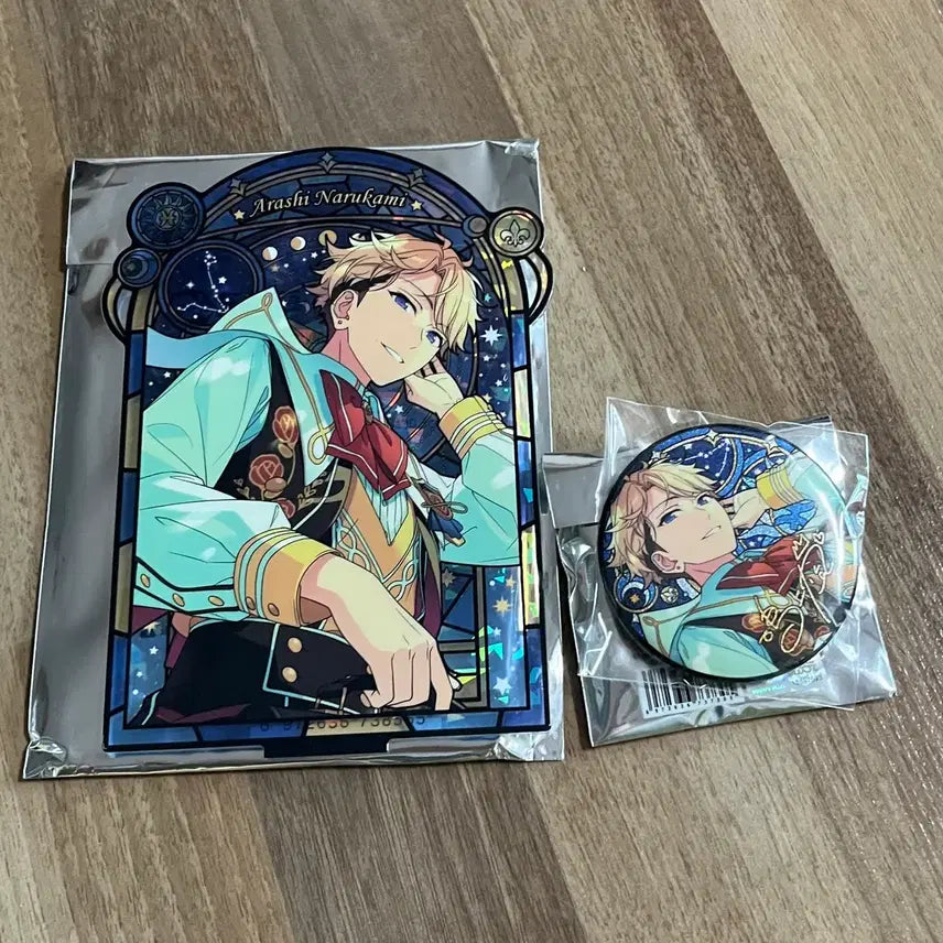 [BUNJANG] Knights Arashi Stained Glass Badge Bundle Set / 앙스타 나이츠 아라시 스테인드 글라스 스글 뱃지 일괄 판매