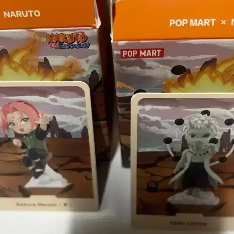 [BUNJANG] Popmart Naruto Shippuden Obito &amp; Sakura Bundle Set / 나루토 팝마트 질풍전 오비토 사쿠라 일괄판매