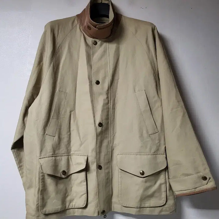 [SOLD OUT] 폴로랄프로렌 레더포인트 트렌치자켓