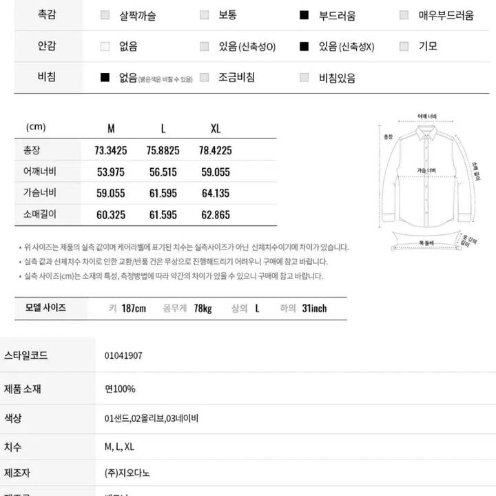 [SOLD OUT] 지오다노 코튼 트윌 자켓 새제품 팝니다