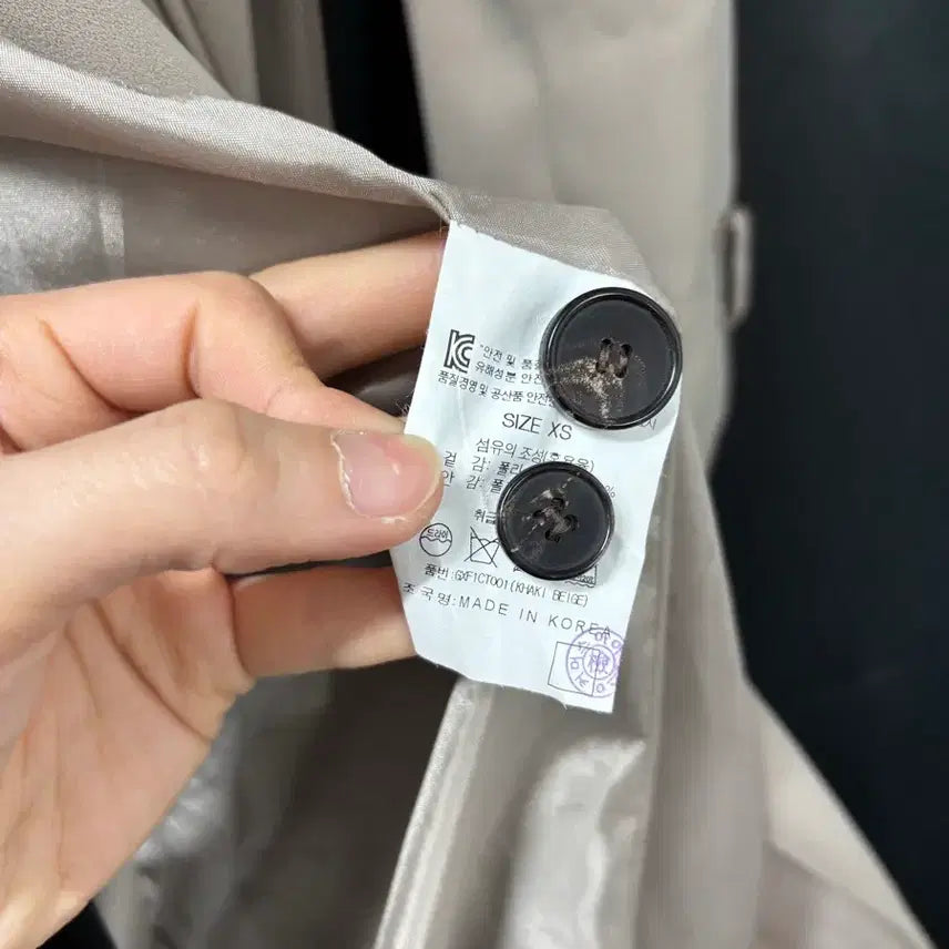 [BUNJANG] Frontrow Trench Coat / 프론트로우 트렌치 코트