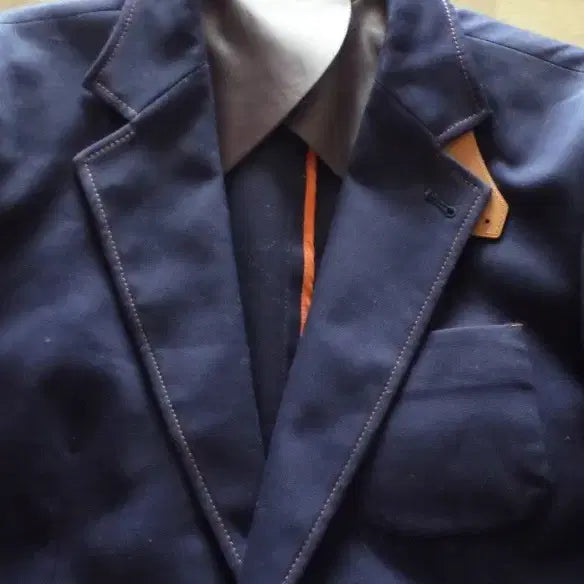 [BUNJANG] Aya Morie Chunky Combo Jacket / 아야 모리에춘추콤비/95사이즈/새제품수준