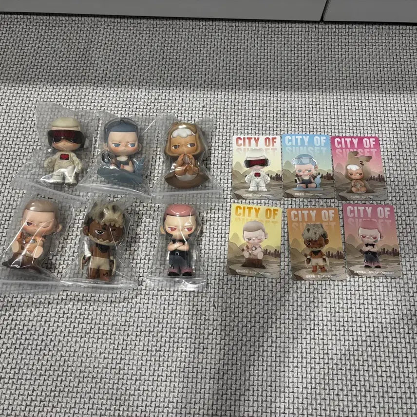 [BUNJANG] Pop Mart Kubo City of Sunset Set / 팝마트 쿠보 시티오브선셋 세트 판매