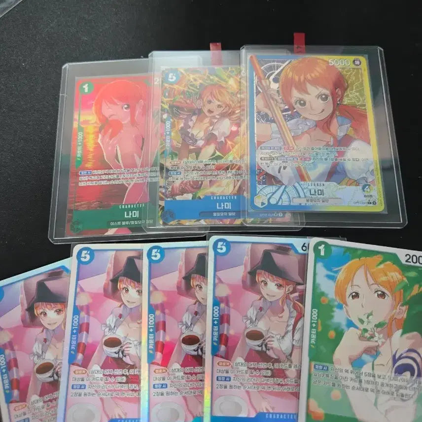 [BUNJANG] One Piece Card Game Nami Card / 원피스 카드 게임 나미 카드