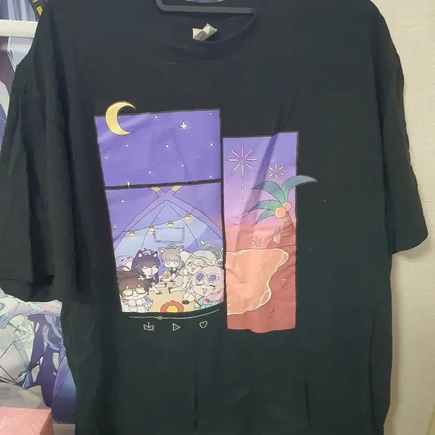 [BUNJANG] Blue Archive Abydos Short Sleeve T-shirt (M) / 블루아카이브 아비도스 반팔 티셔츠 M