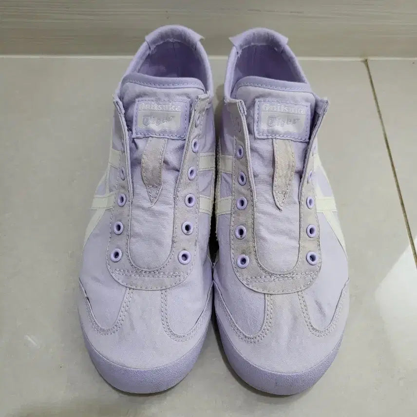 [SOLD OUT] [245]오니츠카타이거 멕시코66 슬립온 디지털 라벤더 크림