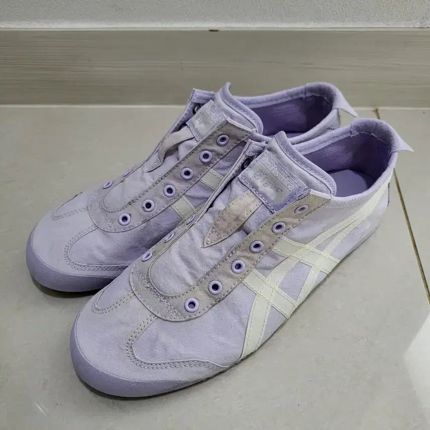 [SOLD OUT] [245]오니츠카타이거 멕시코66 슬립온 디지털 라벤더 크림