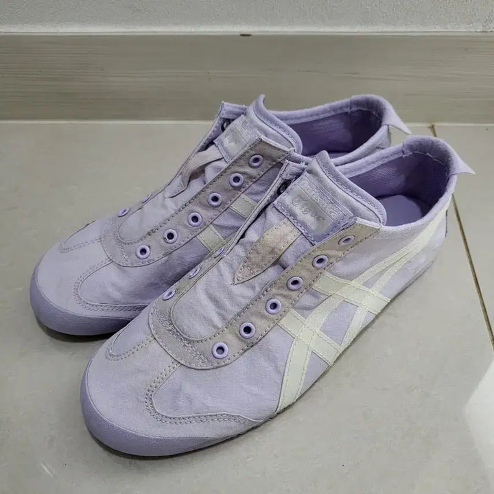 [SOLD OUT] [245]오니츠카타이거 멕시코66 슬립온 디지털 라벤더 크림