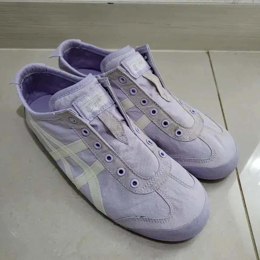 [SOLD OUT] [245]오니츠카타이거 멕시코66 슬립온 디지털 라벤더 크림