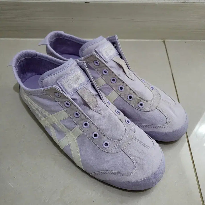 [SOLD OUT] [245]오니츠카타이거 멕시코66 슬립온 디지털 라벤더 크림