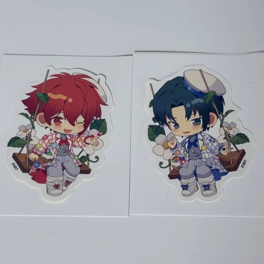 [BUNJANG] IDOLiSH7 Iori Riku Cafe Sticker Bundle Set / 아이나나 이오리 리쿠 카페 스티커