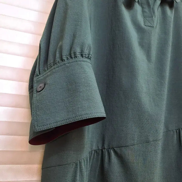 [SOLD OUT] 베네통> 후드 리본 롱원피스