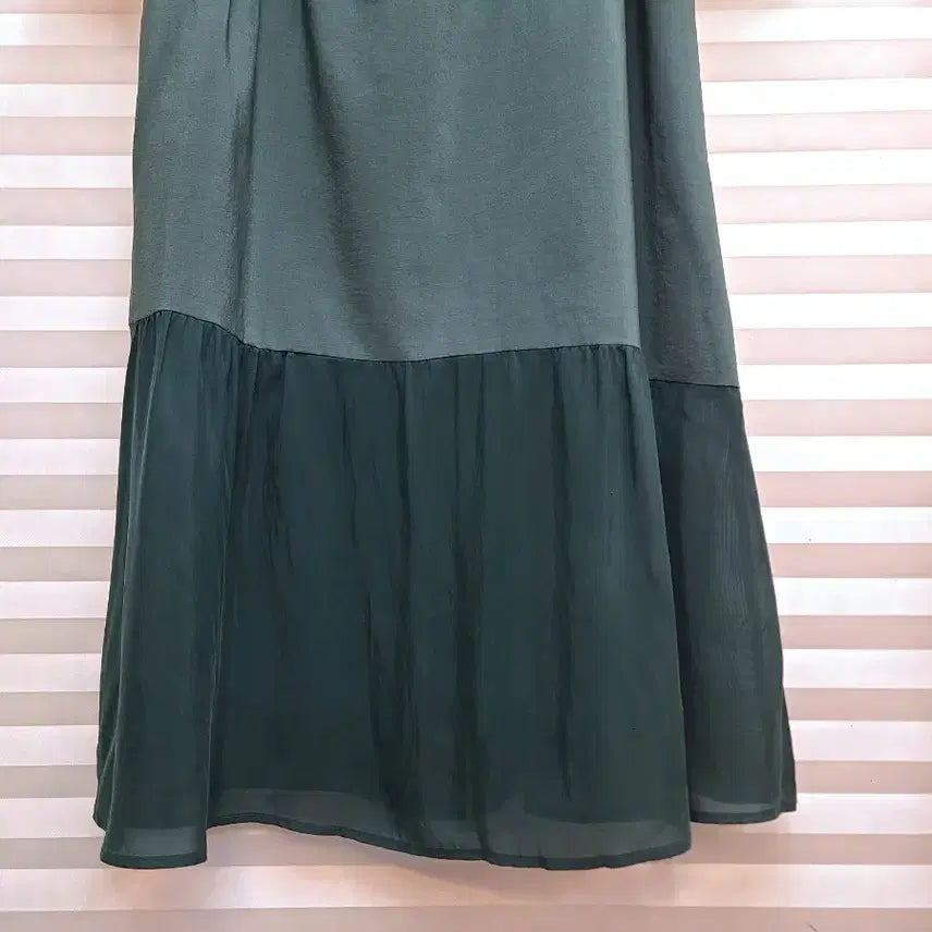 [SOLD OUT] 베네통> 후드 리본 롱원피스