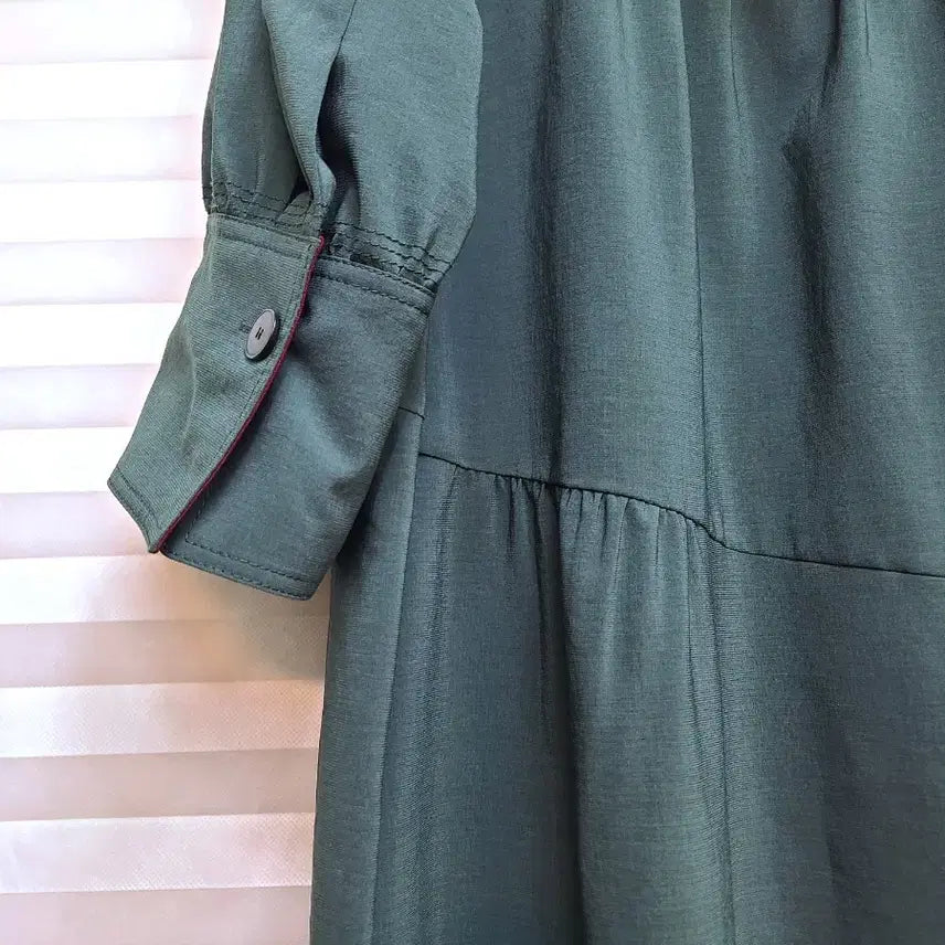 [SOLD OUT] 베네통> 후드 리본 롱원피스