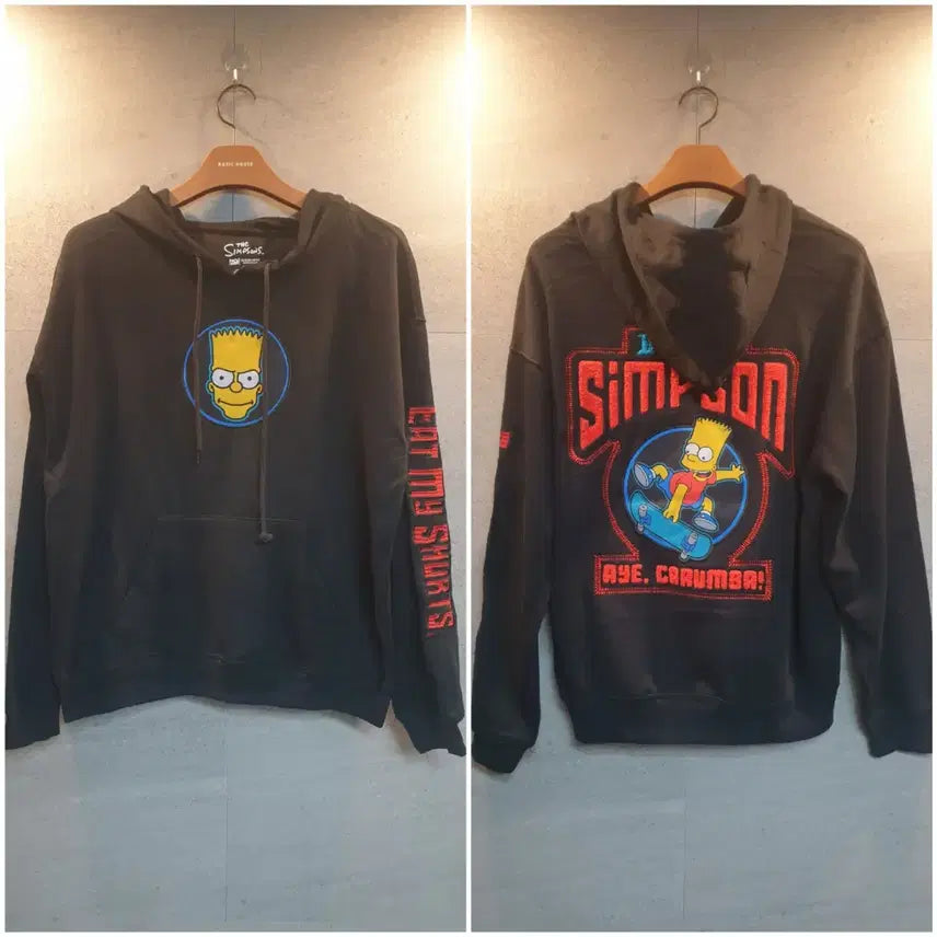 [SOLD OUT] 심슨 바트 후드티 L사이즈