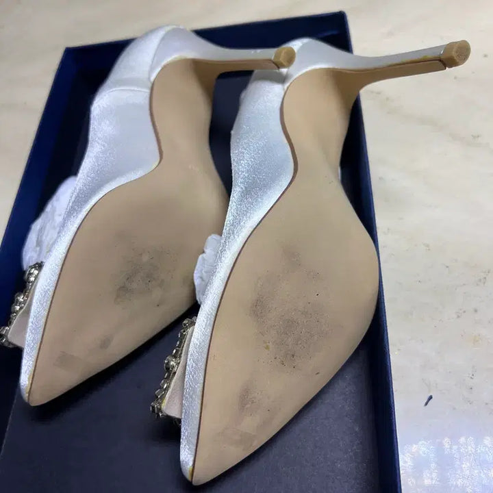 [BUNJANG] IROSTYLE Wedding Shoes White 230 / IROSTYLE 웨딩 슈즈 화이트 230
