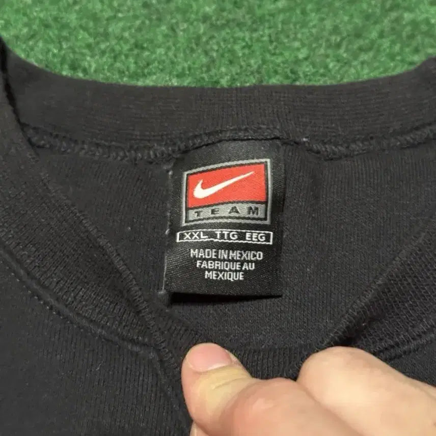 [BUNJANG] Nike Duke Black Old School Sweatshirt / 90s 00s 나이키 올드스쿨 DUKE 블랙 맨투멘 2xl