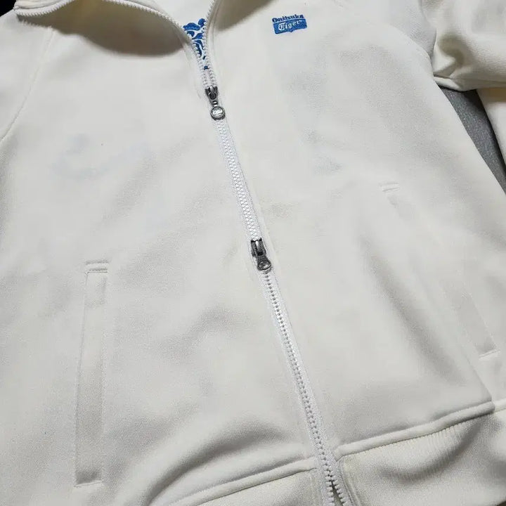 [SOLD OUT] 오니츠카타이거 화이트 져지 트랙탑 자켓 공용