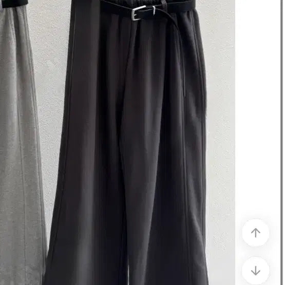 [SOLD OUT] 하이원스 새깅팬츠 차콜컬러 새제품