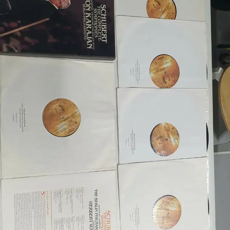 [SOLD OUT] 슈베르트 교향곡 LP 전집 카라얀 베를린필