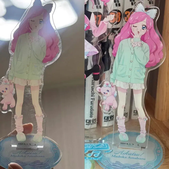 [BUNJANG] Aikatsu Madoka Momo Acrylic Figure 5th Anniversary Uniform / 아이카츠 아이엠스타 마도카 모모 아크릴 스킵스 팝업 5주년교복 쁘띠