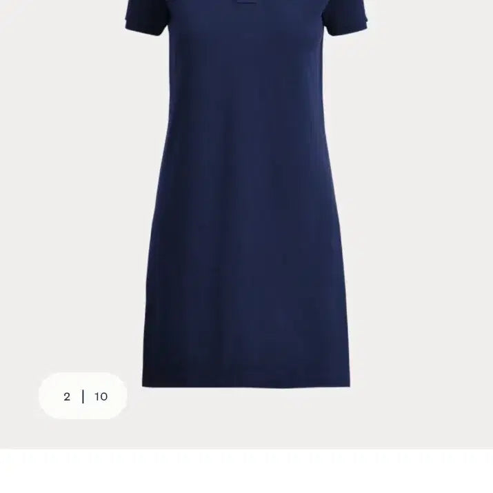 [BUNJANG] Polo Ralph Lauren Striped Short-Sleeve Dress / [택채 새제품] 폴로 랄프로렌 스트라이프 반팔 원피스
