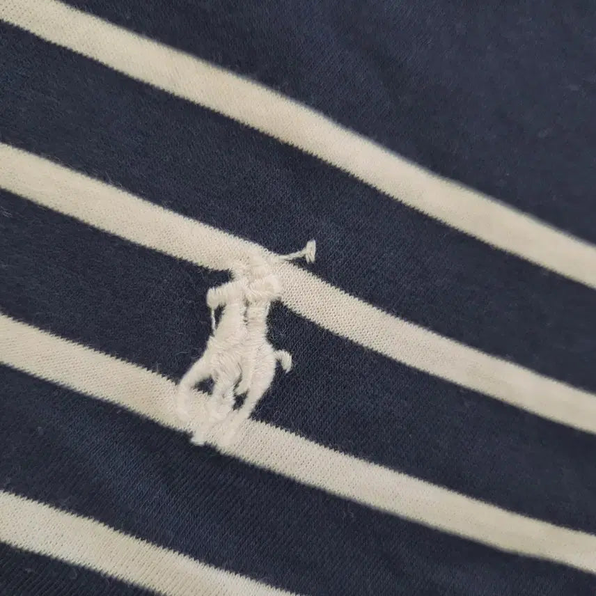 [BUNJANG] Polo Ralph Lauren Striped Short-Sleeve Dress / [택채 새제품] 폴로 랄프로렌 스트라이프 반팔 원피스