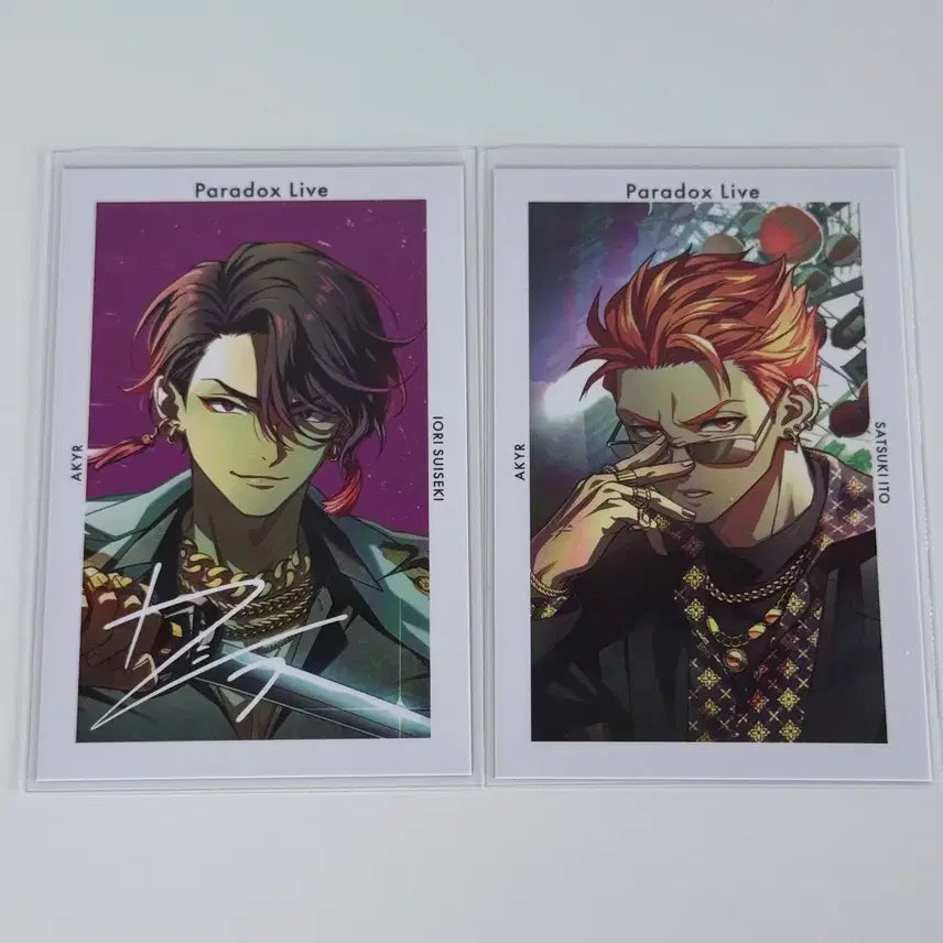 [BUNJANG] Paradox Live Iori Saezuki Zipley / 파라라이 이오리 사인 사츠키 지프리