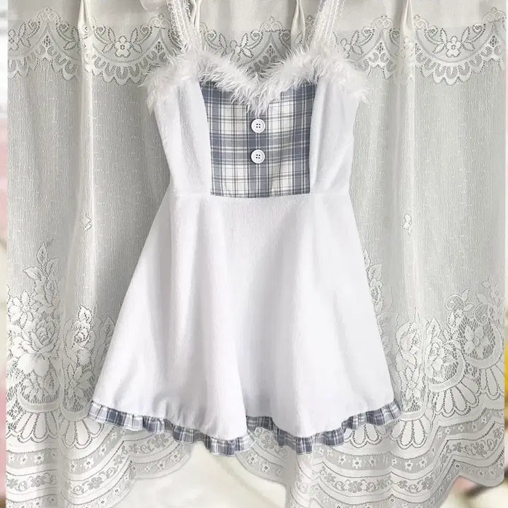 [SOLD OUT] 파뮤빈티지 케이프 원피스 set