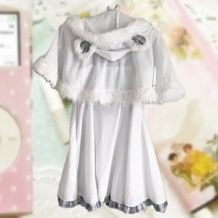 [SOLD OUT] 파뮤빈티지 케이프 원피스 set