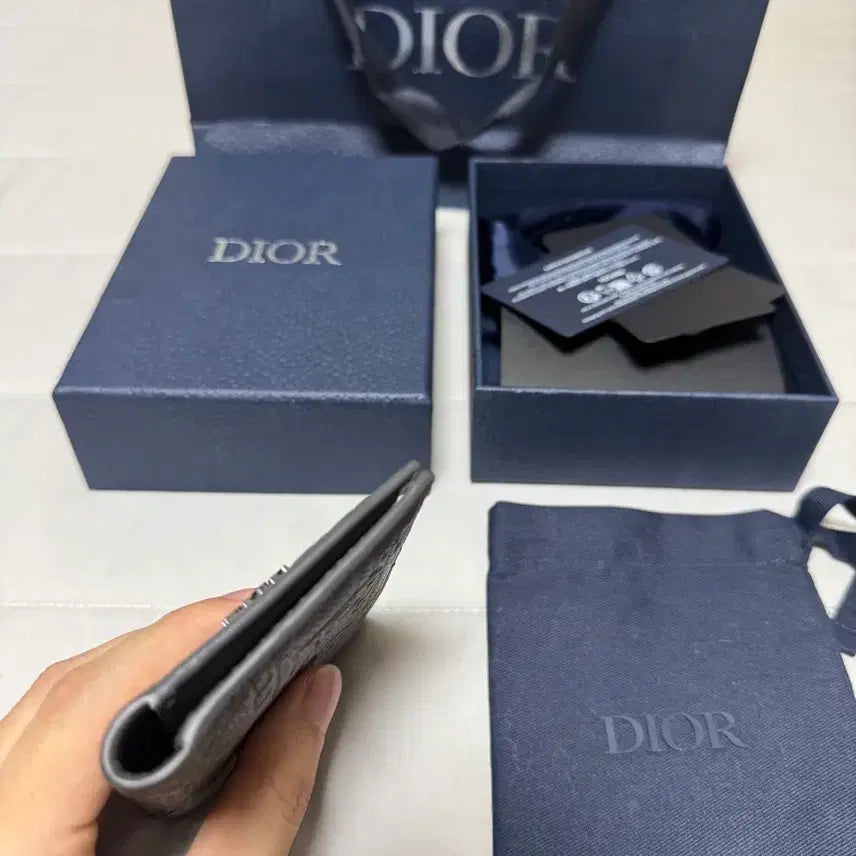 [BUNJANG] Dior Gravity Organizer Card Wallet / [신형/정품] 디올 그래비티 오거나이저 카드지갑