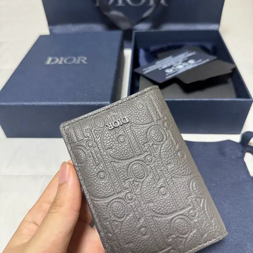 [BUNJANG] Dior Gravity Organizer Card Wallet / [신형/정품] 디올 그래비티 오거나이저 카드지갑