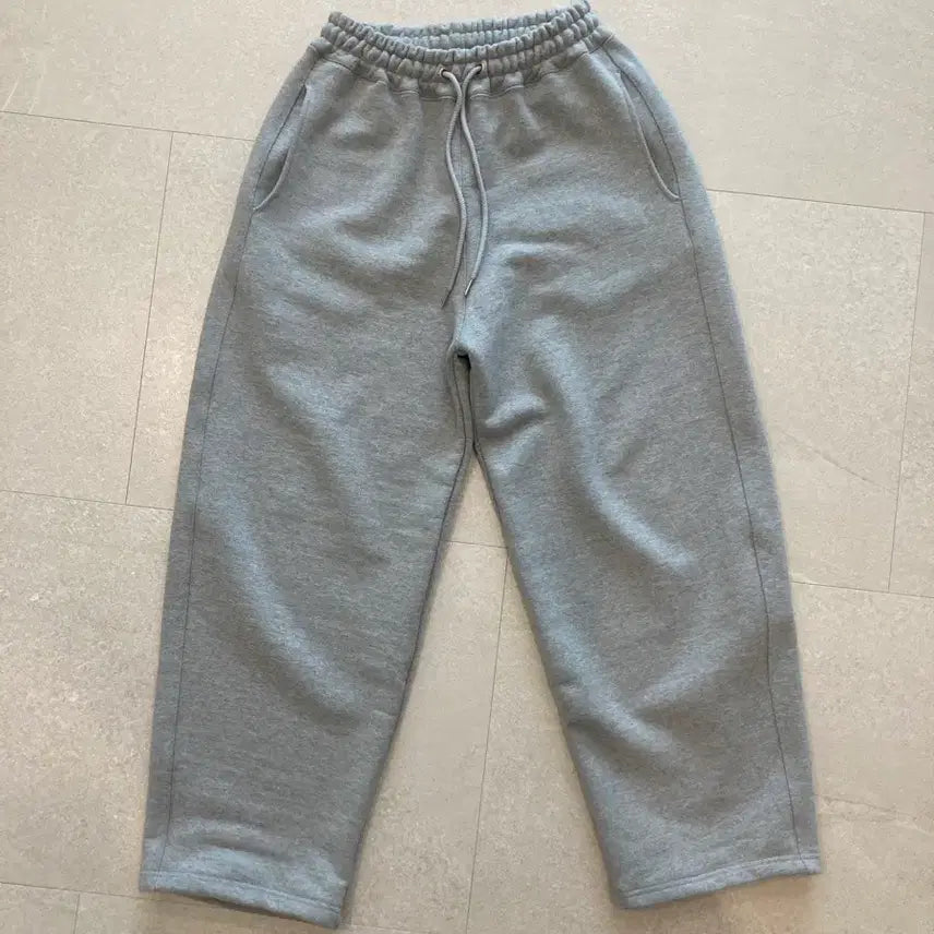 [SOLD OUT] 로커드 와이드 스웻팬츠 그레이 L