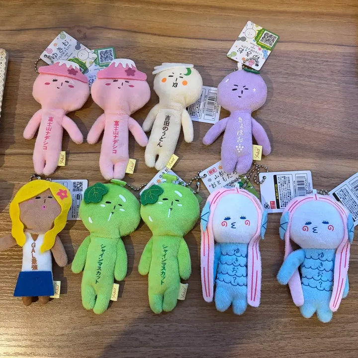 [BUNJANG] 유키오 키링 인형 새상품 모음(갸루/녹차/인어/인삼 등등) / 유키오 키링 인형 새상품 모음(갸루/녹차/인어/인삼 등등)