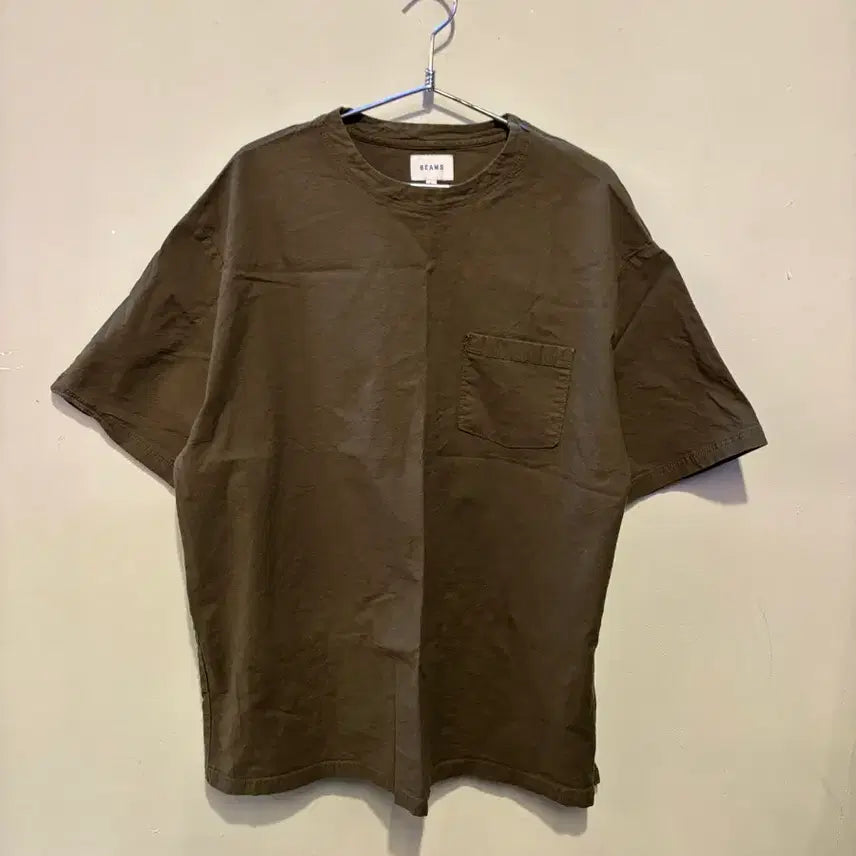 [BUNJANG] Beams Regular Fit Short Sleeve T-shirt / 빔즈 정품 반팔티