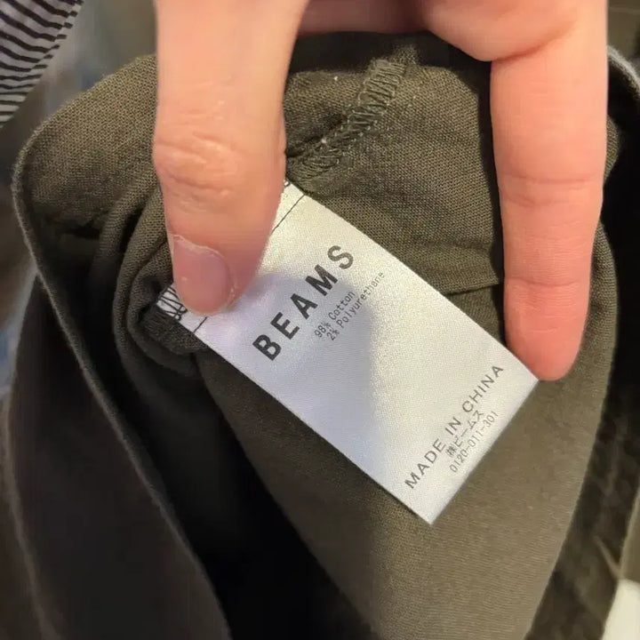 [BUNJANG] Beams Regular Fit Short Sleeve T-shirt / 빔즈 정품 반팔티