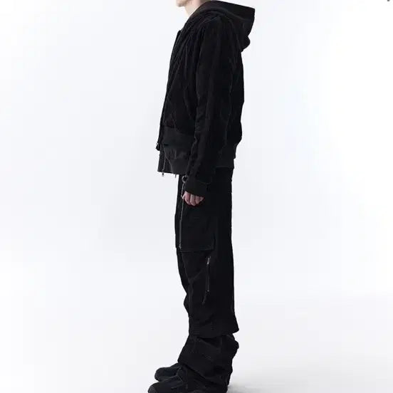 [BUNJANG] etce Velvet Bomber Jacket / 이티씨이 etce 벨벳봄버